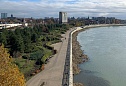 Система автоматического полива на Кубанской набережной